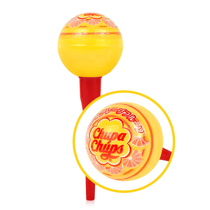 image of Chupa Chups 棒棒糖護唇膏 4g #.05 粉紅葡萄柚 CHUPA CHUPS X KISS ME LIP BALM 4g #.05 Pink grapefruit