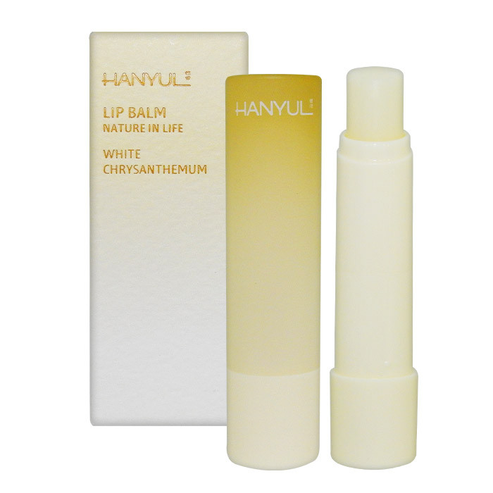 image of 韓國 Hanyul 韓律 花草漸層潤色護唇膏 4g #.白花黃 Korea HANYUL LIP BALM NATURE IN LIFE 4G #. WHITE CHRYSANTHEMUM