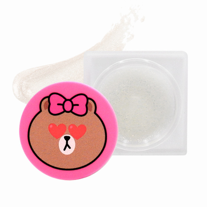 image of 韓國 MISSHA xLine Friends 聯名款 熊妹保濕護唇膏 4g Korea MISSHA X LINE FRIENDS Jelly Pearl Lip Plumper 4g