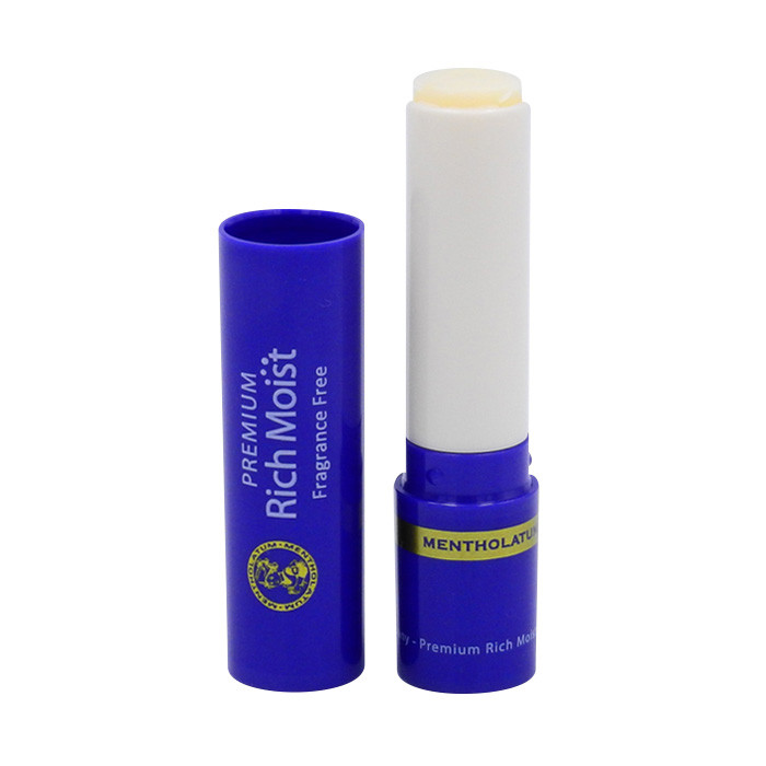 image of 曼秀雷敦 極緻精華保濕潤唇膏 3.3g 無香料 Mentholatum premium rich moist non fragrance 3.3g