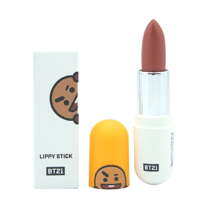 image of 韓國 VT*BT21 顯色保濕唇膏 01.Brown Down(SHOOKY) Korea VT*BT21 LIPPIE STICK 01.Brown Down(SHOOKY)