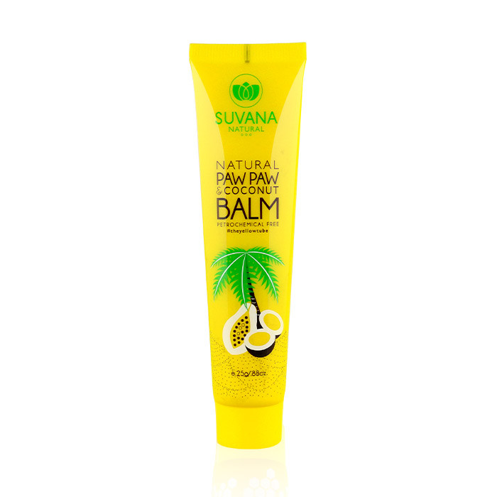image of 澳洲 Suvana 天然木瓜霜 25g #椰子 Australia Suvana Natural Paw Paw & Coconut Balm 25g
