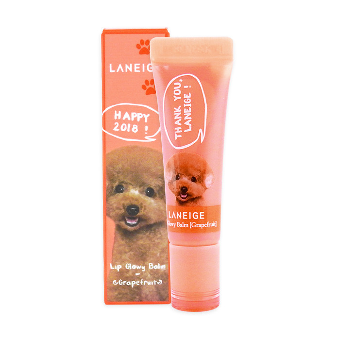 image of 韓國 LANEIGE 蘭芝 潤色護唇蜜(2018限定版) 10g #葡萄柚(珊瑚色) Korea LANEIGE Lip Glowy Balm (Grapefruit) 10g