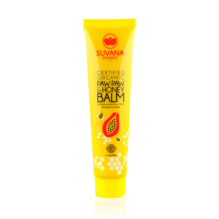 image of 澳洲 Suvana 天然木瓜霜 25g #有機蜂蜜 Australia Suvana Organic Paw Paw & Honey Balm 25g