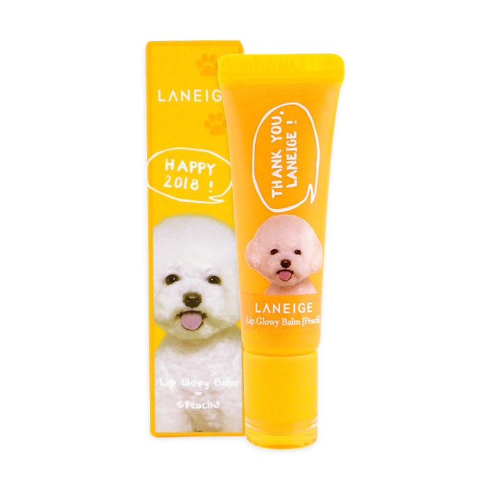 image of 韓國 LANEIGE 蘭芝 潤色護唇蜜(2018限定版) 10g #蜜桃(橘色) Korea LANEIGE Lip Glowy Balm (Peach) 10g