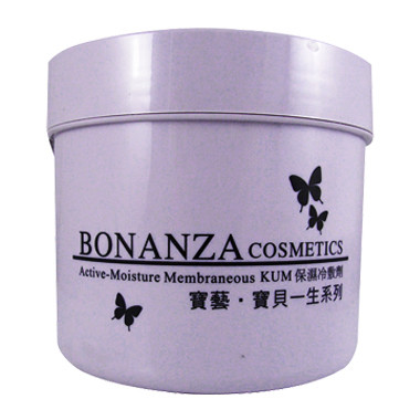 image of 【獨家送】BONANZA寶藝 保濕冷敷劑/冷膚劑 550G +送台灣 BONANZA 寶藝 美肌防曬身體乳液 30ml Bonanza Active moisture Membraneous KUM Mask 550g