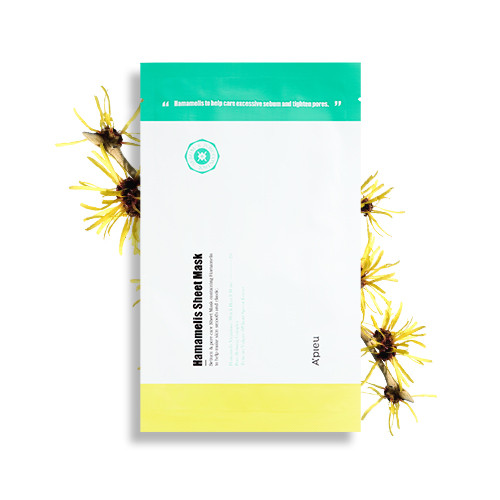 韓國 Apieu 金縷梅控油面膜(單片) Korea Apieu Hamamelis Sheet Mask 韓國 Apieu 金縷梅控油面膜(單片) Korea Apieu Hamamelis Sheet Mask