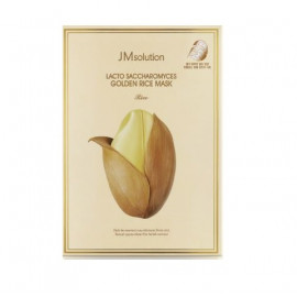 image of 韓國 JMsolution 黃金大米酵母精華乳面膜(單片) Korea JMsolution Lacto Saccharomyces Golden Rice Mask