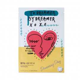 image of 韓國 MISSHA x KELLY PARK 我的物語面膜 Dreaming Day(保濕)23ml Korea MISSHA x KELLY PARK Dreaming Day Mask 23ml
