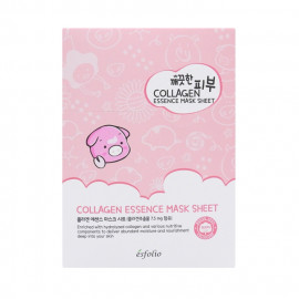 image of 韓國 esfolio 高效精華面膜(10片/盒) 膠原蛋白 Korea Esfolio Collagen Essence Mask Sheet (10pcs/box)