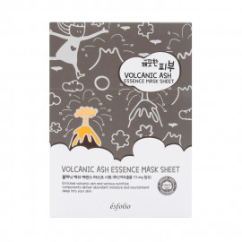 image of 韓國 esfolio 高效精華面膜(10片/盒) 火山泥 Korea Esfolio Volcanic Ash Essence Mask Sheet (10pcs/box)