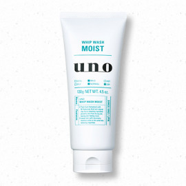 image of 日本 SHISEIDO 資生堂 UNO 新潤洗顏 130g Japan SHISEIDO UNO Whip Wash MOIST 130g