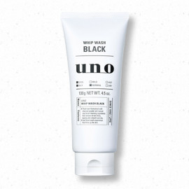 image of 日本 SHISEIDO 資生堂 UNO 新炭洗顏 130g Japan SHISEIDO UNO Whip Wash Black 130g