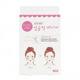 image of 韓國 DODO LABEL 透明小臉隱形貼 (40入盒裝) Korea DODO LABEL V SHAPE FACE LABEL LIFT UP FAST WORKS MAKER