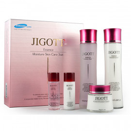 image of 韓國 JIGOTT 植物精華玻尿酸禮盒五件組 Korea JIGOTT Essence Moisture Skin Care 3 Set