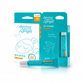 image of 護妍天使 呵護入手組(隱形痘痘貼日18貼+集中抗痘凝膠10g) derma Angel( Invisible Acne Sticker Non-Sterile Night+Intensive Gel 10g)