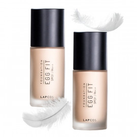 image of 韓國LAPCOS 完美親膚霧感粉底液30ml SPF31/PA++ Korea LAPCOS Foundation Egg Fit 30ml SPF31/PA++