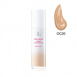 image of 日本 SHISEIDO 資生堂 Za 美白聚光粉底精華 25mL #.OC20 Japan SHISEIDO Za True White EX Liquid Foundation SPF25 PA++ 25ml #.OC20