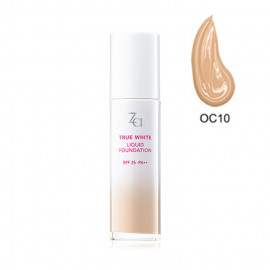 image of 日本 SHISEIDO 資生堂 Za 美白聚光粉底精華 25mL #.OC10 Japan SHISEIDO Za True White EX Liquid Foundation SPF25 PA++ 25ml #.OC10
