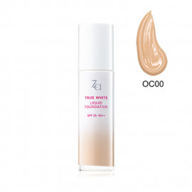 image of 日本 SHISEIDO 資生堂 Za 美白聚光粉底精華 25mL #.OC00 Japan SHISEIDO Za True White EX Liquid Foundation SPF25 PA++ 25ml #.OC00