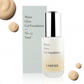 image of 韓國 LANEIGE 蘭芝 水透光無瑕粉底液 35g #.23 Sand Korea LANEIGE Water Glow Gel Foundation 35g#.23 Sand