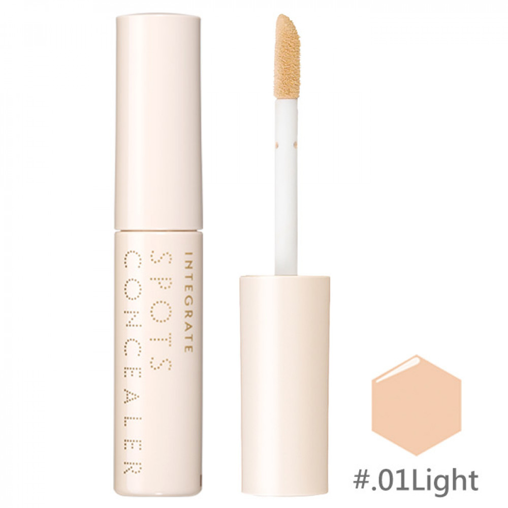 日本 SHISEIDO 資生堂 INTEGRATE 勻色遮瑕蜜 SPF13/PA++ 4.5g #.01Light Japan SHISEIDO INTEGRATE Spots Cover Concealer 4.5g SPF13・PA++ #.01Light 日本 SHISEIDO 資生堂 INTEGRATE 勻色遮瑕蜜 SPF13/PA++ 4.5g #.01Light Japan SHISEIDO INTEGRATE Spots Cover Concealer 4.5g SPF13・PA++ #.01Light