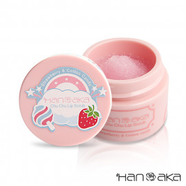 image of HANAKA 花戀肌 唇部去角質啾啾霜 15mL 草莓棉花糖 HANAKA - Chu Chu Lip Scrub Strawberry & Cotton Candy 15mL