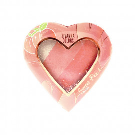 image of Sivanna HF-8102 美人心姬蜜桃腮紅 12g #02虹芯正妹 Sivanna Colors HF-8102 Sweet Peach Blush 12g #02