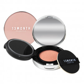 image of 韓國 13MONTH 氣墊腮紅 8g #Baby pink Korea 13MONTH Cosmetics Air Cushion Blusher 8g #Baby pink