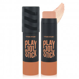image of 韓國 ETUDE HOUSE 筆筆皆飾 101炫彩百搭魔術棒(修容) 7.5g #.09 裸金膚色 Korea ETUDE House Play 101 Stick Multi Color 7.5g #.09 Sand Highlighter