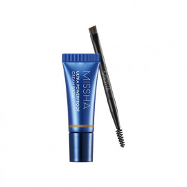 image of 韓國 MISSHA 超強不脫妝染眉膏淺棕6g Korea MISSHA Ultra Power Proof Cream Brow # Natural Brown 6g