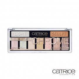 image of 德國 Catrice金屬光幻彩眼影盤 Germany Catrice The Ultimate Chrome Collection Eyeshadow Palette