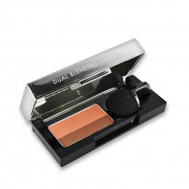 image of 韓國 TONYMOLY 完美雙色眼影02香橙金 2.5g Korea TONYMOLY Perfect Eyes Dual Blending Shadow 2.5g #02 Wild Apricot