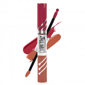 image of 韓國 ETUDE HOUSE 新版雙頭唇蜜筆 4g+4g #.BR401 Korea Etude House Twin Shot Lips Tint 4g+4g #.BR401