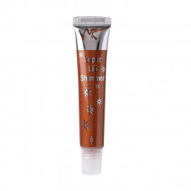image of 美國 Nicka.K 超顯色金屬感唇蜜 15焦糖甜心10ml Nicka K New York Super Lip Shimmer 10ml #15