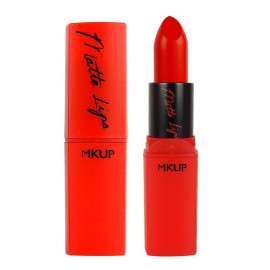 image of MKUP 美咖 絲絨誘惑霧面唇膏 3.5g #.03甜蜜玫瑰 MKUP Creamy Matt Lipstick 3.5g #.03 Orange Amore