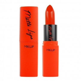 image of MKUP 美咖 絲絨誘惑霧面唇膏 3.5g #.01真橙曖昧 MKUP Creamy Matt Lipstick 3.5g #.01 Orange Amore