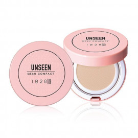 image of 1028 彈力保濕絲襪粉餅 SPF30 PA++ 10g #.01明亮膚 1028 VISUAL THERAPY Unseen Mesh Compact Pressed Face Powder SPF30 PA++ 10g #.01 Light Beige