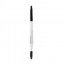 image of 韓國 innisfree 自然眉型雙頭旋轉眉筆(新版) 5 深棕色0.3g Korea innisfree Auto Eyebrow Pencil 0.3g #5 Deep Brown