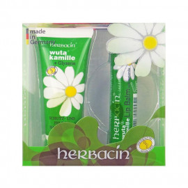 image of Herbacin 德國小甘菊 美唇護手組合(護手霜+護唇膏) #.滋潤 Herbacin wuta Kamille Glycerine Hand Cream + Lip Balm