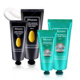 image of 韓國 JMsolution 護手霜套組 (100ml+50ml) 多款可選 Korea JMsolution Water Luminous Golden Cocoon & Marine Luminous Pearl Hand Cream (100ml+50ml)