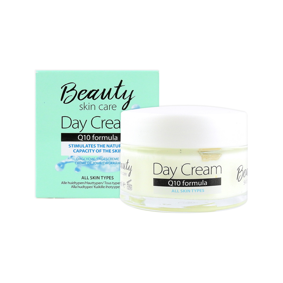 image of 歐洲 Beauty Skin Care Q10緊實活膚日霜50ml Europe Beauty Skin Care Day Cream Q10 Formula 50ml