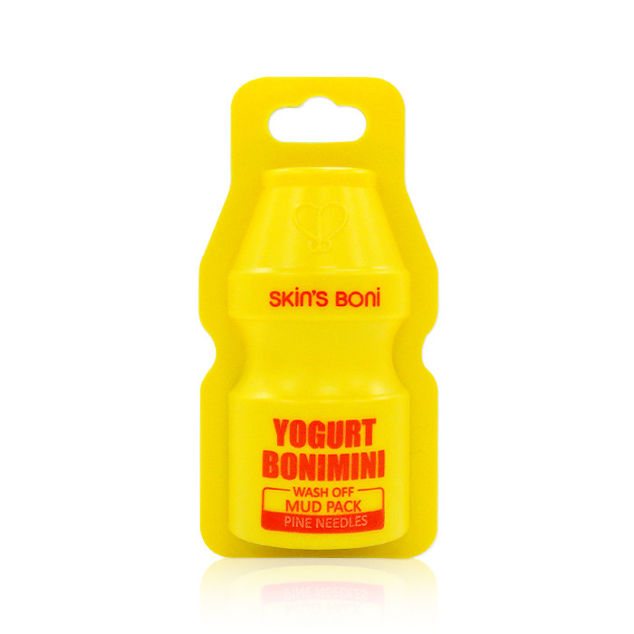 image of 韓國 Skins Boni 養樂多泥膜松針(活力亮白) Korea Skin’s Boni: Yogurt Bonimini Wash Off Mud Pack (Pine Deedles)