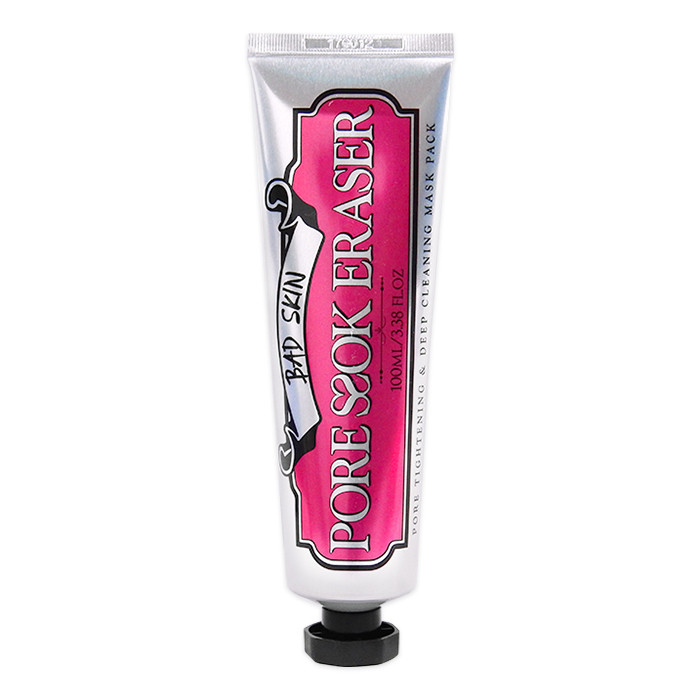image of 韓國 BAD SKIN 橡皮擦毛孔深層清潔面膜 100mL Korea BAD SKIN Pore Ssok Eraser Mask Pack 100mL