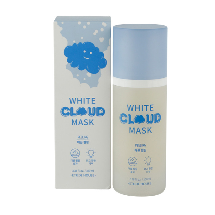 image of 韓國 ETUDE HOUSE 雲朵泡泡面膜 100ml 去角質白泡泡 Korea ETUDE HOUSE White Cloud Mask 100mL