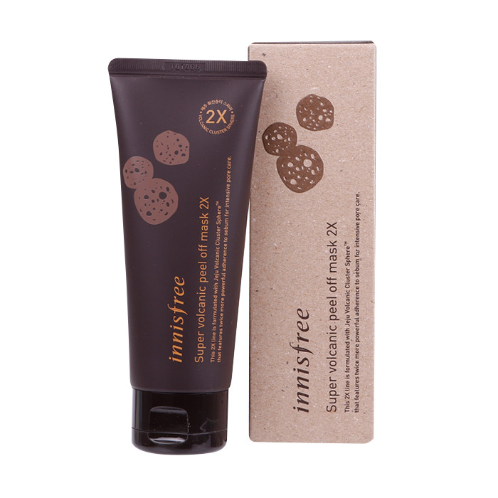 image of 韓國 innisfree 濟州島火山泥撕拉面膜 2X升級版 100ml Korea Innisfree Super Volcanic Peel Off Mask 2X 100ml