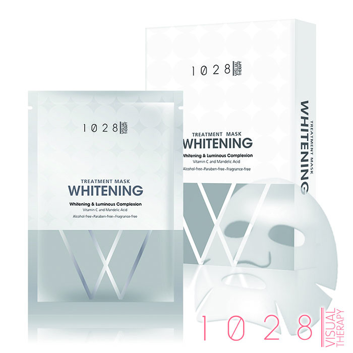image of 1028 亮白對策 透亮面膜 23mL╳5入/盒 1028 Treatment Mask Whitening & Luminous Complexion 23mL╳5 Pcs/Pack