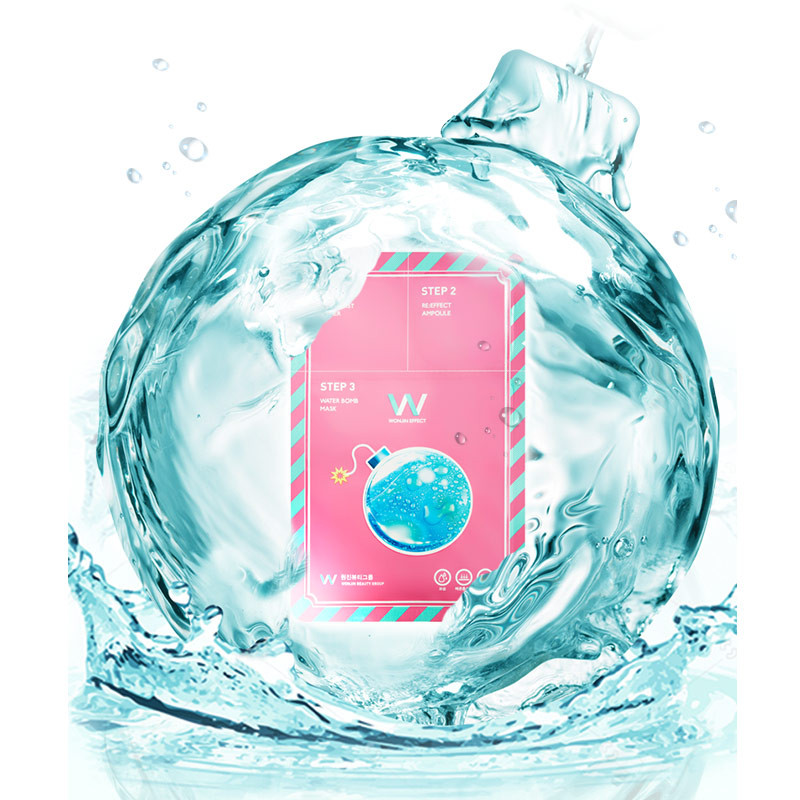 image of 韓國Wonjin Effect 三步驟爆水炸彈面膜 單片23g Korea Wonjin Effect 3-Step Water Bomb Mask 23g