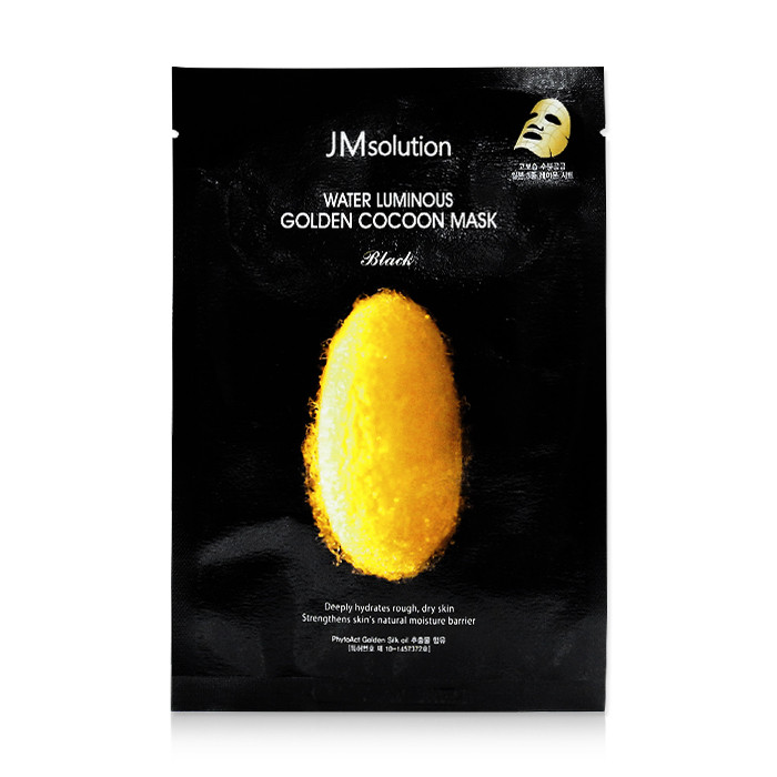 image of 韓國 JMsolution 黃金蠶絲面膜(單片入) Korea JMsolution Water Luminous Golden Cocoon Mask
