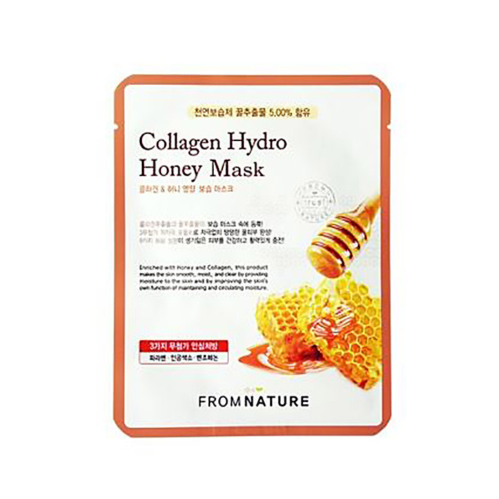 韓國 FROM NATURE 膠原蜂蜜面膜(單片) Korea FROM NATURE Collagen Hydro Honey Mask 韓國 FROM NATURE 膠原蜂蜜面膜(單片) Korea FROM NATURE Collagen Hydro Honey Mask